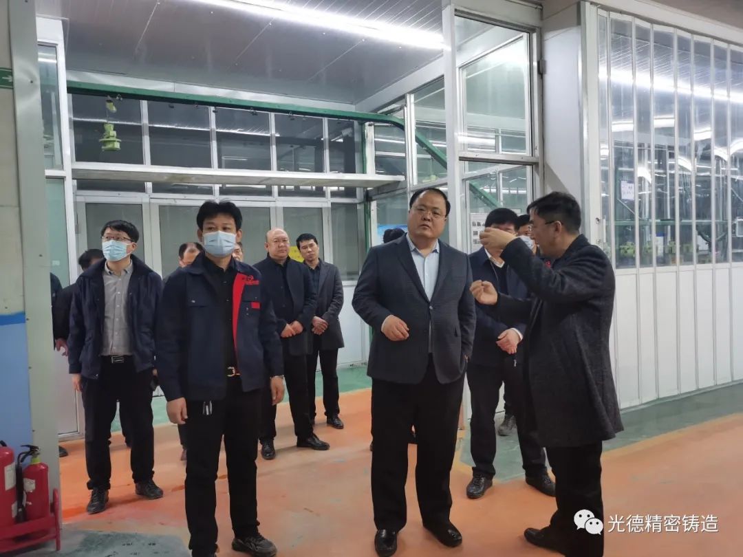 沧州市领导莅临我司指导，助力企业健康快速发展